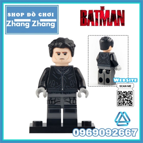 Đồ chơi xếp hình Batman Catwoman Bruce Wayne Penguin Riddler Alfred Pennyworth James Gordon Minifigures Xinh X0334