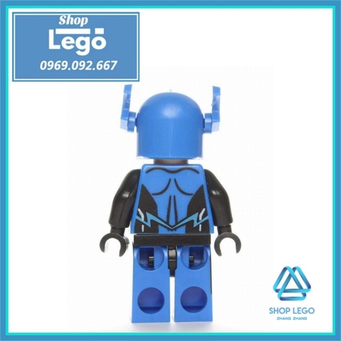 Xếp hình Flash Blue Lantern tia chớp xanh Lego Minifigures Kopf KF2009 KF8020