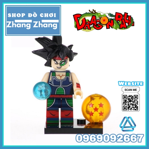 Xếp hình 7 viên ngọc rồng Dragon Ball Trunks Broly
Gotenks Goku
- Evil Buu - Xeno Bardock Lego Minifigures Kopf KF6042