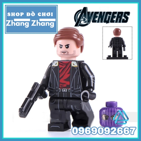 Xếp hình Bucky - Sam Wilson - Winter Soldier - Karli- Baron Zemo- Falcon - Captain America Lego Minifigures WM6117