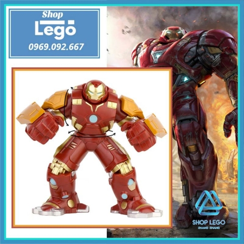 Xếp hình Người sắt Iron Man phiên bản Hulkbuster Lego Minifigures SY1184