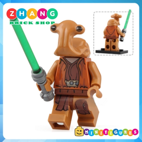 Xếp hình Star Wars gồm General Grevious - Pong Krell - Hera - Jedi - Stormtrooper Lego Minifigures Lele C032 039