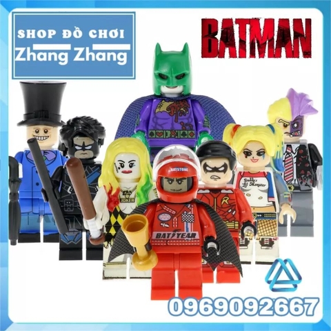 Xếp hình Harley Quinn Gotham thành phố tội lỗi DCcomics Lego Minifigures POGO pg8103