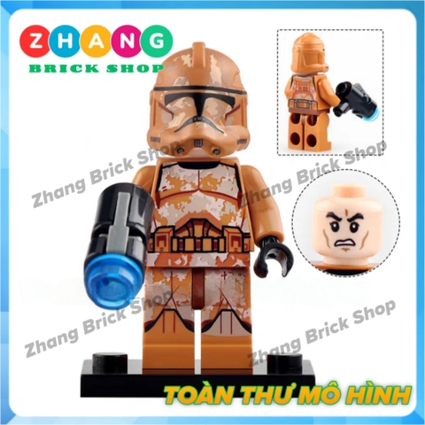 Đồ chơi xếp hình Star Wars binh đoàn Stormtrooper và Shadow Guard Minifigures POGO PG8287