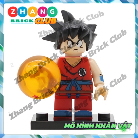 Mô hình nhân vật 7 viên ngọc rồng Dragon Balls Goten Gotenks Trunks Tien Shinhan Android 18 POGO PG8166