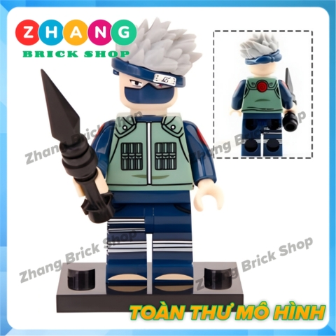 Xếp hình Naruto - Sasuke - Itachi - Jiraiya - Kakashi Lego Minifigures Kopf KF6078