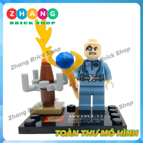 Xếp hình Avengers: Age of Ultron Henchman Ultron Sentry Baron Struker Quick Silver Black Widow Lego Minifigures SY276