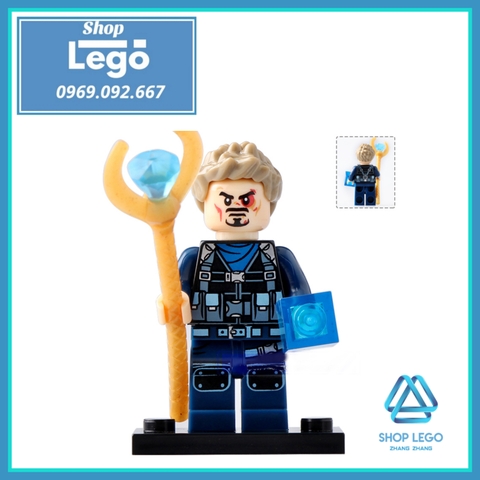 Xếp hình biệt đội Captain Marvel Stan Lee Thor Nova Korg Iron man Pepper Tony Stark Lego Minifigures Xinh X0240