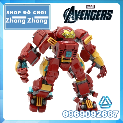 Đồ chơi Xếp hình Thanos đại chiến Iron man Thor Hulk Ant-Man Hawkeye Captain Marvel Minifigures Sy6399