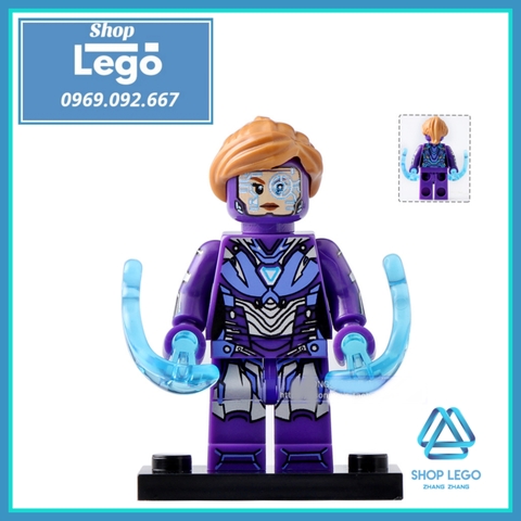 Xếp hình biệt đội Captain Marvel Stan Lee Thor Nova Korg Iron man Pepper Tony Stark Lego Minifigures Xinh X0240