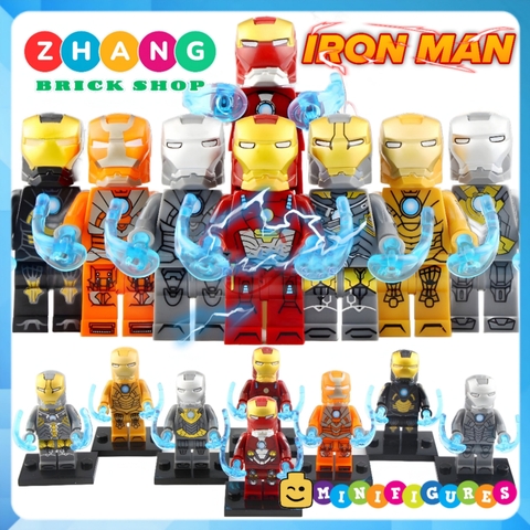 Xếp hình Iron Man tuyển tập siêu rẻ siêu hot Lego Minifigures Xinh X0254