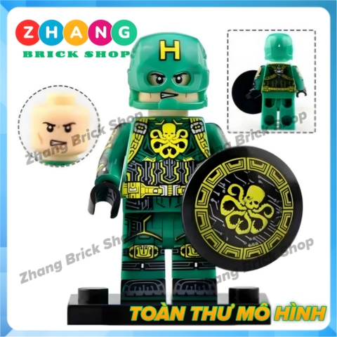 Xếp hình Captain America tuyển tập mới nhất Lego Minifigures Koruit KT1031