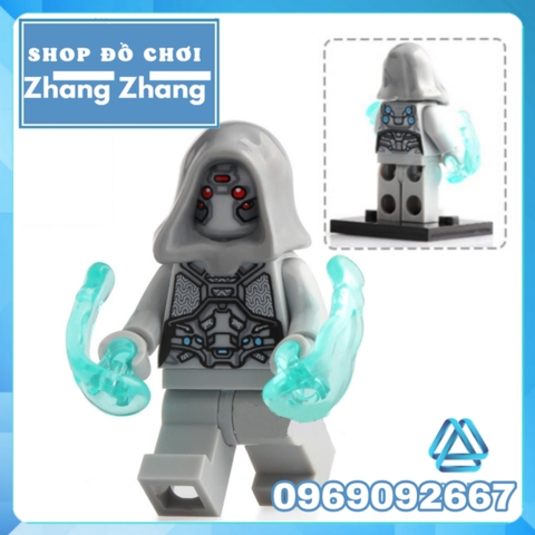Xếp hình Siêu anh hùng Captain Marvel Zuri Baron Erik Selvig Ant-Man Wasp Iron Man Ghost Lego Minifigures Xinh X0197