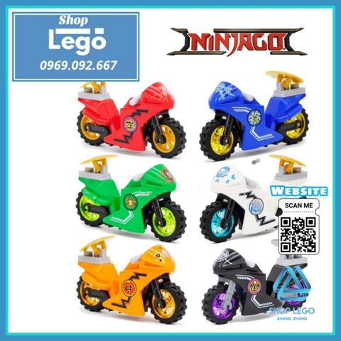 Xếp hình Ninjago Gồm Lloyd - Cole - Jay - Kai - Lord Gamora - Zane Lego Minifigures Decool 10017 10022
