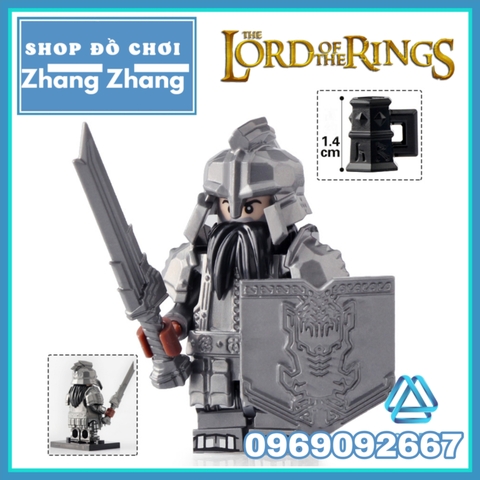 Xếp hình Lord of the Rings Dwarves Warriors Tộc chiến binh người lùn Hobbit Lego Minifigures

Koruit KT1040