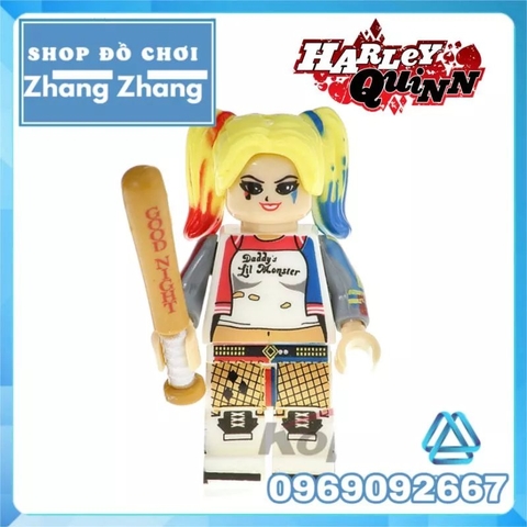 Xếp hình Harley Quinn Gotham thành phố tội lỗi DCcomics Lego Minifigures POGO pg8103