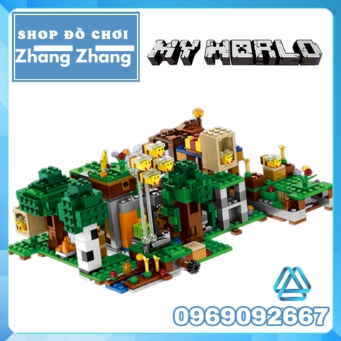 Xếp hình My World mô phỏng theo trò chơi Minecraft dành cho bé Lego Minifigures DLP1203