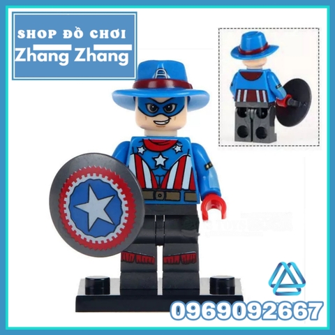 Xếp hình Wonder Woman - Joker - Haley Quinn - Thanos - Captain America Lego Minifigures WM6014