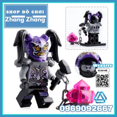 Xếp hình Ninjago Garmadon Lego Minifigures LeLe A009 016