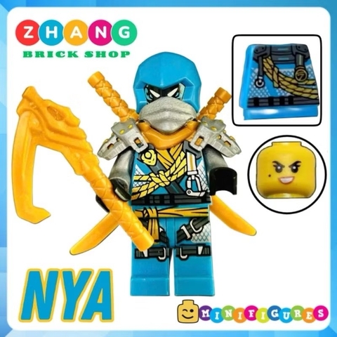 Đồ chơi xếp hình Ninjago Dragon Rising Season 2 Climber Suit Kai Cole Jay Zane Lloyd Nya Minifigures lắp ráp Ninjago