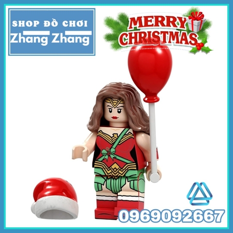 Xếp hình Giáng sinh Siêu anh hùng X-men, batman, venom mới nhất 2019 Lego Minifigures POGO PG8199