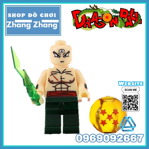 Xếp hình Dragon Ball🐉Songoku Vegeta Bardock Gohan Tien Perfect Cell Majin Buu Bulma Lego Minifigures Kopf KF6030