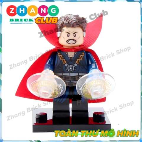 Xếp hình Strage - Clea - The Beast - Black Bolt - Baron Mordo - Ancient One - Mr Fantastic Lego Minifigures Xinh X0128