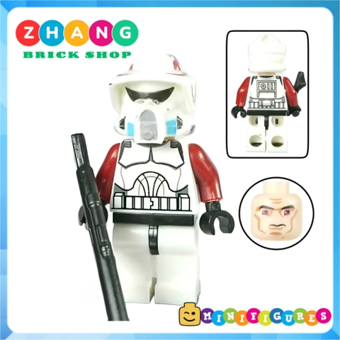 Xếp hình Star Wars ARF Shadow Clone Trooper Lego Minifigures POGO PG8004