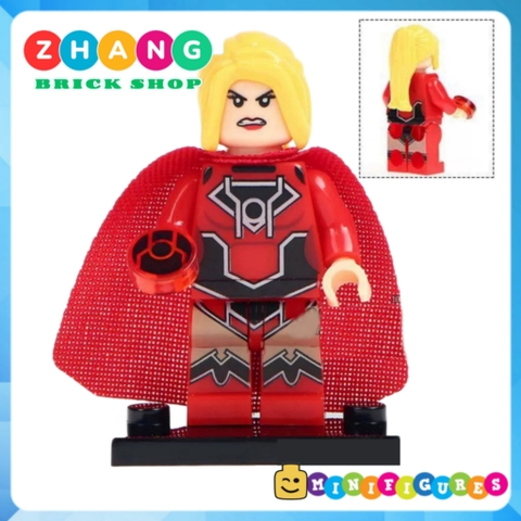Xếp hình Siêu anh hùng Li gan huan
- FireStar
- The Red woman 
- SuperWoman Lego Minifigures Wm Wm6005