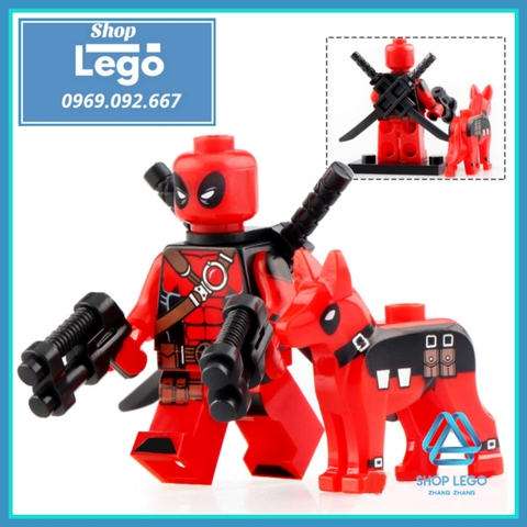 Xếp hình Deadpool siêu anh hùng Marvel Lego Minifigures Koruit KT1030