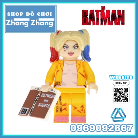 Xếp hình Deadshot Harley Quinn Prom Zombie Batgirl Batman Beyond Joker Spider-Man 2099 Lego Minifigures Pogo PG8143