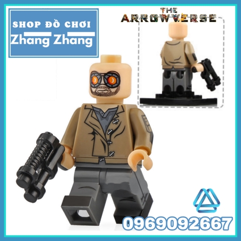 Xếp hình Flash Dark Archer DC Comics Deadshot Overgirl Oswald Cobblepot Joker Heat Wave Vibe Lego Minifigures Xinh X0188