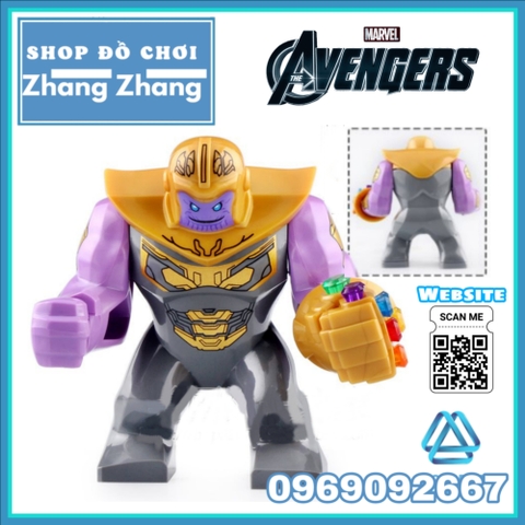 Đồ chơi Xếp hình Thor - Nebula Hawkeye - Captain Marvel - Chitauri - Outtrider Thanos Minifigures Lele 34095 D157 164