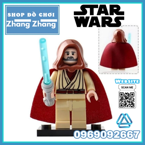 Xếp hình Star Wars Obi-Wan Imperial Guard Stormtrooper Darth Vader Jar Binks Han Solo Lego Minifigures Lele C015 022