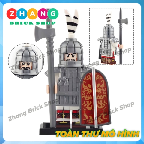 Đồ chơi xếp hình quân lính nước Sở thời Xuân thu chiến quốc Minifigures Koruit KT1093