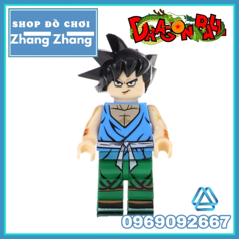Xếp hình Dragon Ball Son goku Gohan Raditz Major Metallitron Lego Minifigures POGO PG8169