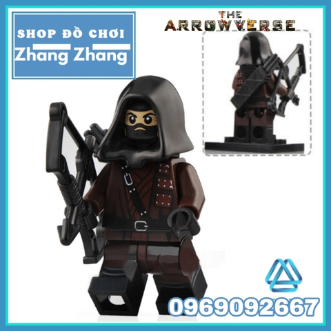 Xếp hình Flash Dark Archer DC Comics Deadshot Overgirl Oswald Cobblepot Joker Heat Wave Vibe Lego Minifigures Xinh X0188