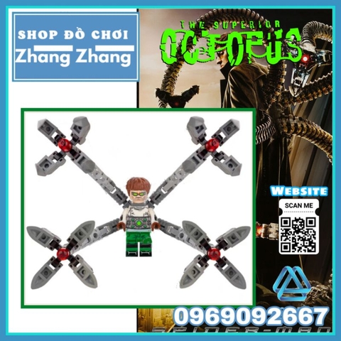 Đồ chơi xếp hình Dortor Octopus trong người nhện Spider man Minifigures MG0203