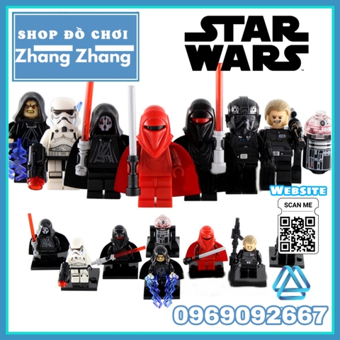 Xếp hình Star Wars Royal Guard
Kallus
 - Emperor Palpatine
Astromech Droid Darth Nihilus
Lego Minifigures Xinh X0105