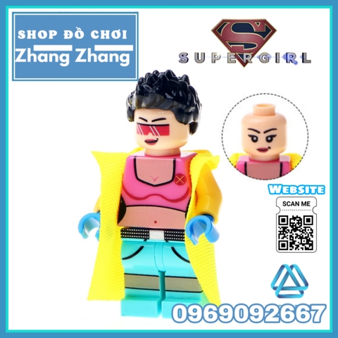 Xếp hình Siêu anh hùng Li gan huan
- FireStar
- The Red woman 
- SuperWoman Lego Minifigures Wm Wm6005
