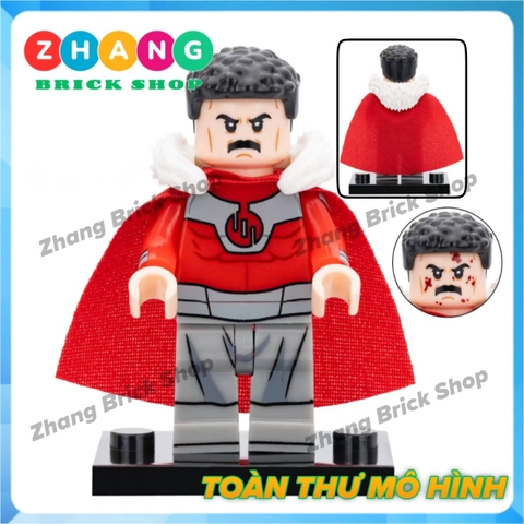 Mô hình nhân vật Invincible Mark Grayson Thragg Lukean Prisoner Cecil Stedman The Immortal Mohawk KDL860 Zhang Brick Shop