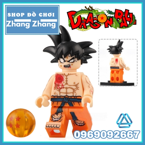 Xếp hình 7 viên ngọc rồng Dragon Balls Goten - Gotenks
- Trunks - Tien Shinhan - Android 18 Lego Minifigures POGO PG8166
