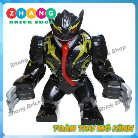Xếp hình Symbiote Wolverine siêu anh hùng Marvel X-men BigFigures Lego Minifigures POGO PG2064 PG8241