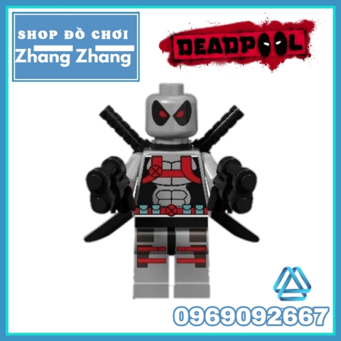 Đồ chơi Xếp hình Deadpool gwenpool deadshot siêu anh hùng Marvel Lego Minifigures M030 M035