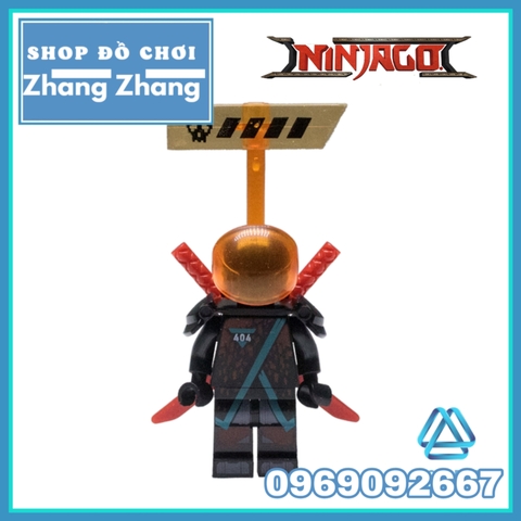 Đồ chơi Xếp hình Ninjago gồm ltron - Slash - Cole - Unagami - Jay- Kai- Flop- Lloyd Minifigures HJ104