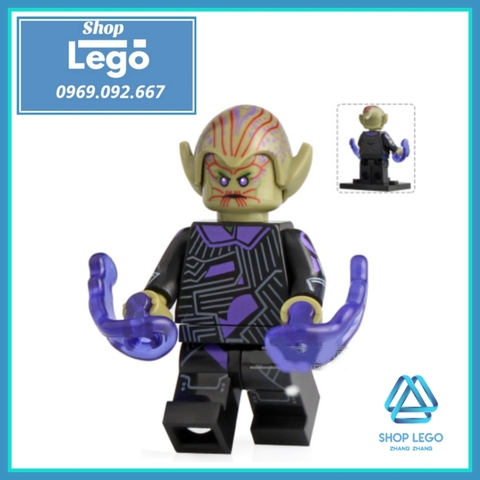 Xếp hình Lego Captain Marvel Lego Minifigures Xinh X0226