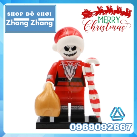 [FREESHIP MAX] Đồ chơi Xếp hình Giáng sinh Merry Christmas Mickey - Minnie - Angel - Stitch - Sonic - Santa Claus Minifigures WM6076 [Shop Đồ Chơi Zhang Zhang]