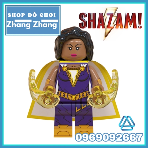Xếp hình Shazam Billy Batson Mary Thaddeus Sivana Freddy Freeman Darla Dudley Pedro Pena Lego Minifigures Koruit Wm6058