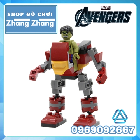 Đồ chơi Xếp hình Thanos đại chiến Iron man Thor Hulk Ant-Man Hawkeye Captain Marvel Minifigures Sy6399