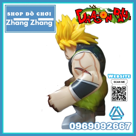 Xếp hình Broly SSJ2 Siêu saiyan cấp 2 trong Songoku Dragon Ball Z Bigfig Lego Minifigures Kopf Kf6073 Kf748